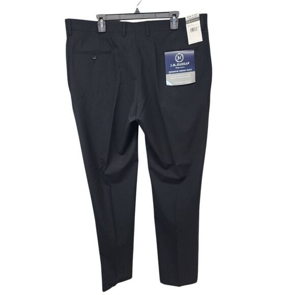 Haggar Size 40x32 Premium Comfort Dress Pant Straight Fit, Flat Front, Premium F - Picture 2 of 11